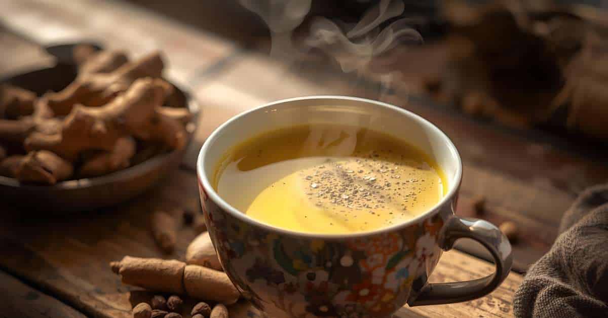 Winter's Golden Ritual: An Adrenal-Supporting Evening Elixir